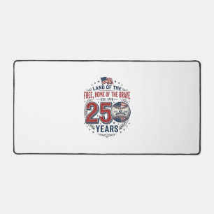 Baseball Patriotique 250 Ans Design de T-shirt Vin