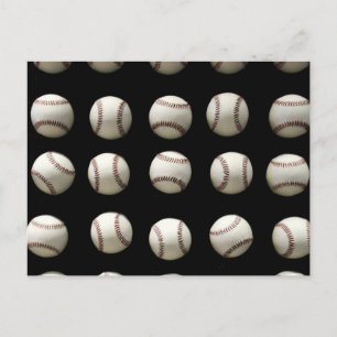 Baseball Patroon Briefkaart
