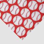 Baseball Patroon Tissuepapier (Detail)
