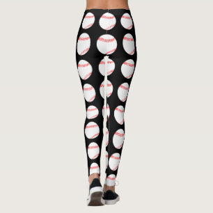 Baseball Pattern Leggings vrouwen