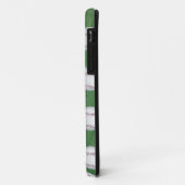 Baseball Pattern on Green Case-Mate iPhone Case (Achterkant/links)