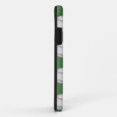 Baseball Pattern on Green Case-Mate iPhone Case (Achterkant/rechts)