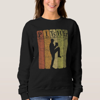 Baseball Periodic Table Elements Nerd Baseball Pit Trui