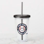Baseball Personalized Acryltumbler Acryl Drinkbeker (Voorkant)
