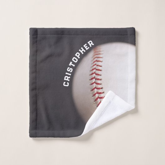 Baseball personnalisé (Gant de toilette)
