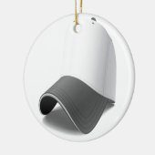 Baseball-pet Keramisch Ornament (Links)