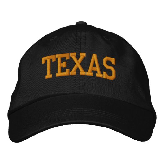 Baseball-Pet - TEXAS - SRF Geborduurde Pet (Voorkant)