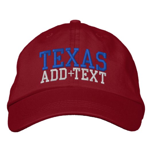 Baseball-Pet - TEXAS - SRF Pet (Voorkant)