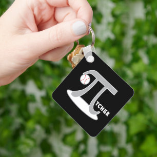 Baseball Pi-tcher - Funny Pi Day Gifts Sleutelhanger