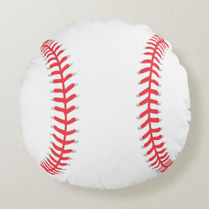 Baseball Pillow Rond Kussen