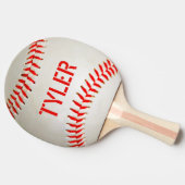 Baseball Ping Pong personaliseren Paddle Tafeltennisbatje (Zijkant)