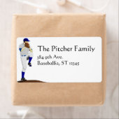 Baseball Pitcher Label (Insitu)