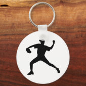 Baseball - Pitcher Sleutelhanger (Voorkant)