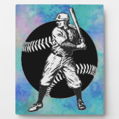 Baseball: plaque fotoplaat (Voorkant)
