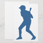 BASEBALL PLAYER BRIEFPAPIER (Voorkant / Achterkant)