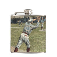 Baseball Player is op de tweede basis uitgevallen