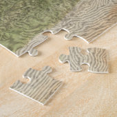 Baseball Player is op de tweede basis uitgevallen Legpuzzel (Zijkant)