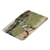 Baseball Player is op de tweede basis uitgevallen Magneet (Linkerzijde)