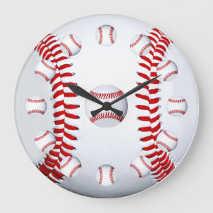 Baseball Player Team Sports Fan Gift Idee Grote Klok