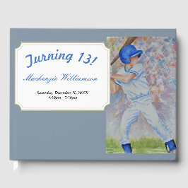 BASEBALL PLAYER TURNING 13 GASTENBOEK