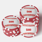 Baseball Poker Chip (Opstapeling)