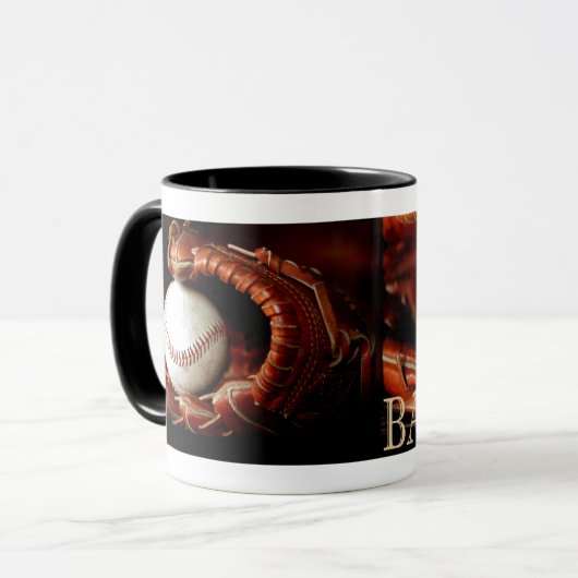 BaseBall-poorten Mok (Voorkant links)