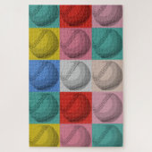 Baseball Pop Art - Populaire sport Legpuzzel (Verticaal)