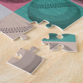 Baseball Pop Art - Populaire sport Legpuzzel (Zijkant)