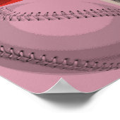 Baseball Pop Art Poster (Hoek)