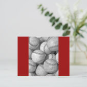 Baseball Post Kaart (Staand voorkant)