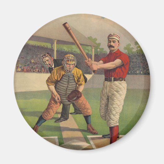  Baseball Poster Magnet Magneet (Voorkant)