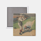  Baseball Poster Magnet Magneet (Voorkant / Achterkant)