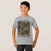 Baseball Poster T-Shirt (Voorkant volledig)