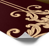 Baseball : Poster vintage (Coin)