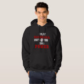Baseball Power Hoodie (Voorkant volledig)