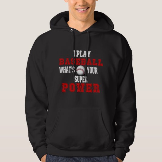 Baseball Power Hoodie (Voorkant)