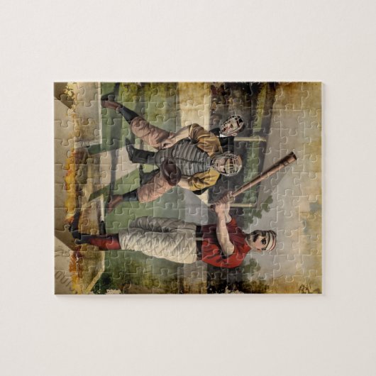 Baseball: puzzel legpuzzel (Horizontaal)