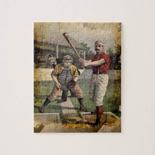 Baseball : Puzzle Vintage (Vertical)