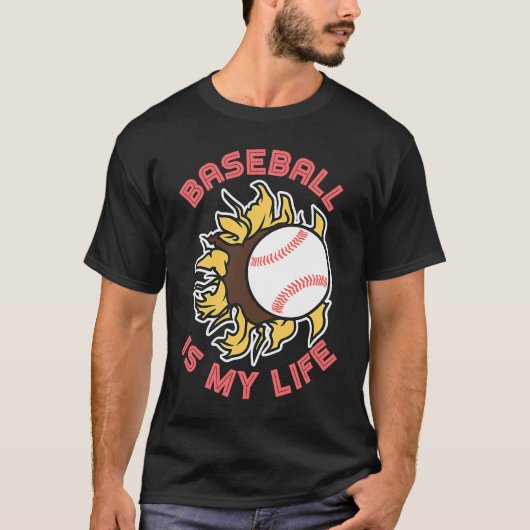 Baseball quote for baseball players  1 t-shirt (Voorkant)