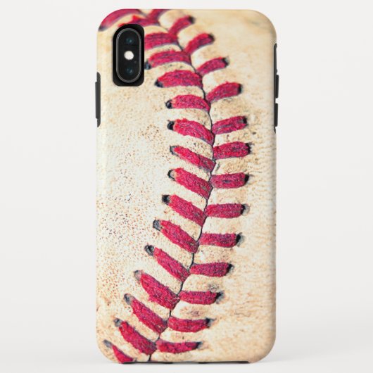  Baseball Red Stitches Sluiten Foto Case-Mate iPhone Case (Achterkant)