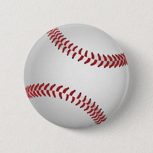 Baseball!REMOVE! Ronde Button 5,7 Cm