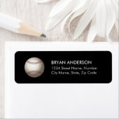 Baseball Retouradreslabel Etiket (Insitu)