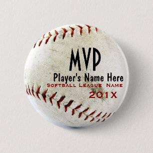 Baseball Ronde Button 5,7 Cm