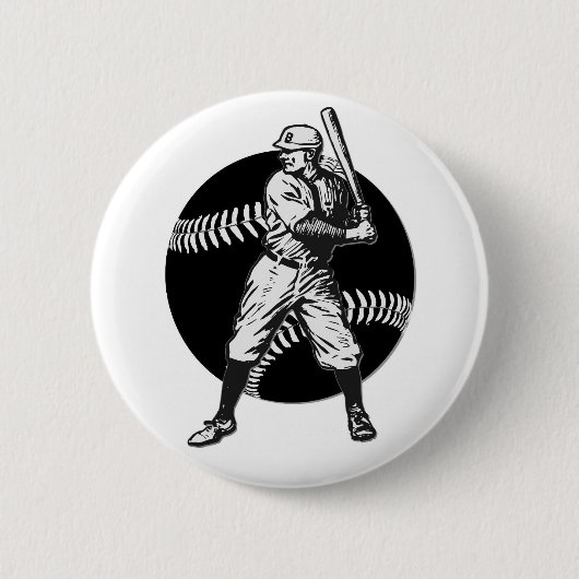 Baseball: Ronde Button 5,7 Cm (Voorkant)