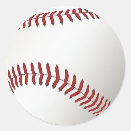 BASEBALL RONDE STICKER (Voorkant)
