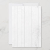 Baseball Rookie Boys Carte de remerciements d'anni (Dos)