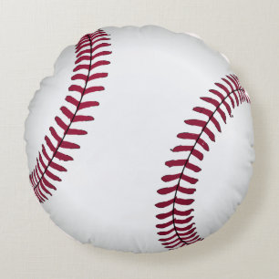 Baseball Round Bed Sierkussen Boy's Room Rond Kussen