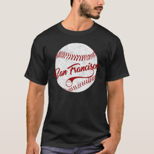 Baseball San Francisco Giant Ball National T-shirt