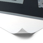 Baseball scorebord 2 poster (Hoek)