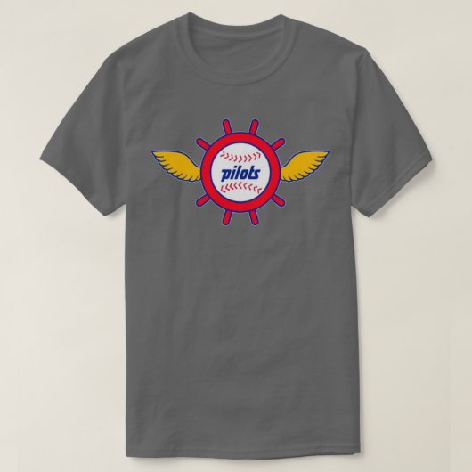  Baseball Seattle Pilots T-shirt (Design voorkant)